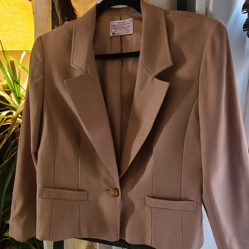 Pendleton Wool Short Blazer